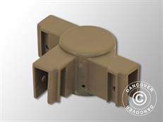 Encaixe superior para perna do meio, Cinza