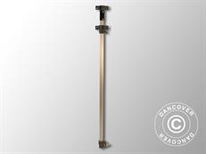 Peça de reposição, Perna do meio completa de 2,25/2,55m, Encaixe Cinza