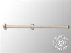 Komplette Dachstange 1,76m, Grau