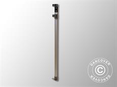 Pied d-angle complet 2,09/2,39m, Raccordo Grigio