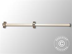 Complete roof pole 1.67 m, Grey