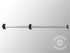 Palo del tetto 1,45m, Raccordo Nero