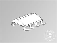 Toiture pour Tente de réception SEMI PRO Plus 3x6m PVC, Blanc