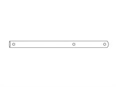 Pied porteur, Ø50mm, 2188mm