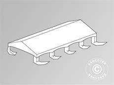 Toiture pour Tente de réception Original 4x8m PVC, "Arched", Blanc
