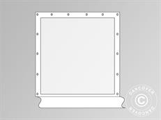 Paroi latérale avec fenêtre panoramique pour tente de réception Original, Blanc