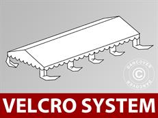 Copertura per il tetto del Tendone per Feste UNICO, PVC/Poliestere, 4x8m, Bianco 