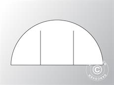 Door for arched storage tent 9.15×10–20 m PVC, White