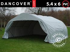 Garage doppio 5,4x6x2,9m PVC, Grigio
