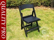 Chaise pliante Noir 44x46x77cm, 8 pièces