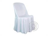 Chair cover for 48x43x89 cm chair, White