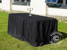 Nappe 183x76x74cm, Noir