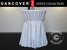 Nappe Ø80x110cm, Blanc