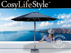 Parasol Bermuda, Ø3,5m, Zwart