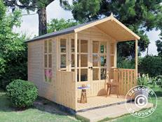 Gartenhaus, Bertilo Arley, 2,02x2,91x2,15m, Natur