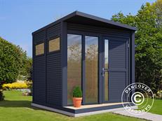 Gartenhaus, Bertilo Concept, 2,34x2,97x2,27m, Anthrazit