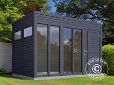 Gartenhaus, Bertilo Cubus 3O, 3,37x2,34x2,32m, Anthrazit