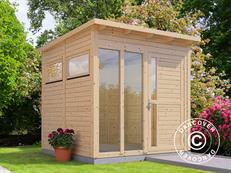 Gartenhaus, Bertilo Pentus 2O, 2,26x2,34x2,33m, Natur