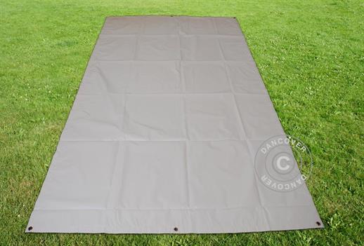 Plane, Bodenplane 2,8x5,2m PVC, Grau