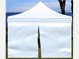 Kit de parede lateral para Tenda Dobrável FleXtents 2x2m, Branco