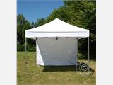 Standaard zijwand voor FleXtents 2x2m, 2m, Wit