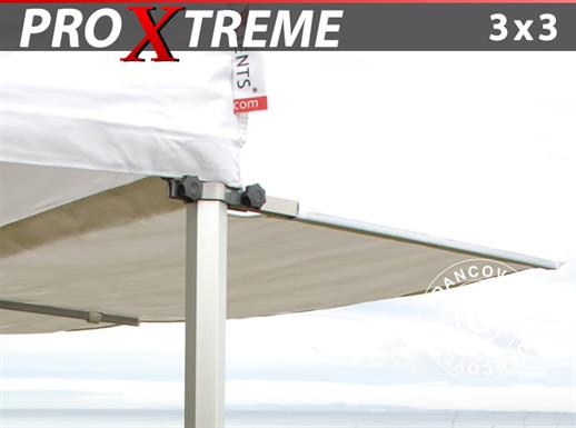 FleXtents Xtreme 50 3m stogelis, Baltas su tvirtinimo detalėmis