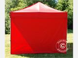 Standaard zijwand voor FleXtents, 3m, Rood