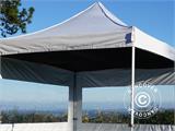 Fodera per il tetto FleXtents, Nero, per gazebo pieghevole di 3x3m