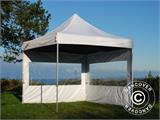 Drapés des plafonds FleXtents, Noir, pour Tente pliante 3x3m