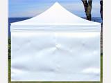 Paroi latérale standard pour FleXtents, 4m, Blanc