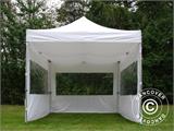 Drapés des plafonds FleXtents, Blanc, pour Tente pliante 4x4m