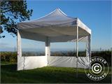 Drapés des plafonds FleXtents, Blanc, pour Tente pliante 4x4m