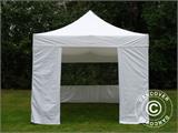 Fodera per il tetto FleXtents, Bianco, per gazebo pieghevole di 4x4m