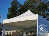 Fodera per il tetto FleXtents, Bianco, per gazebo pieghevole di 4x4m