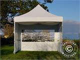 Drapés des plafonds FleXtents, Blanc, pour Tente pliante 4x4m