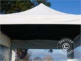 Drapés des plafonds FleXtents, Noir, pour Tente pliante 4x4m