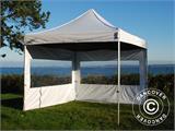 FleXtents Kattoverhoilu, Musta, 4x4m Pikateltalle