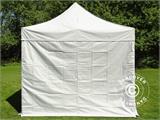 Kit de parede lateral para Tenda Dobrável FleXtents 3x6m, Prateado