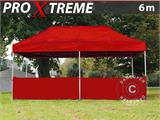 Meia parede lateral para FleXtents PRO Xtreme, 6m, Vermelho