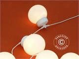 LED Globe light string, 10 lamps