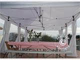 FleXtents Steel Curtains, White, 2 pcs.