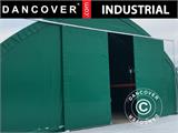 Liugvärav 3x3m ladu tent/kaarhall 10m, PVC, Roheline