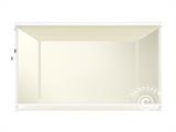 Sidewall screen f/pergola gazebo San Fernando, 4 m, Beige