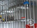 Shelving system for container Rigel, 1x0.42 m, silver, 3 pcs.