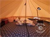 Lavvo teltmatte til 4m TentZing® telt, 2 stk., Blå/Hvit