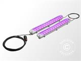 LED Grow Light 0.65 m, 2 lamps, Grey