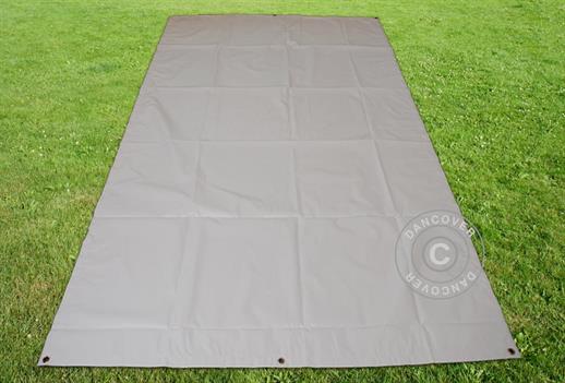 Tarpaulin/Ground Cover 4.5x8.5 m PVC, Grey