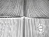 Revestimento marquise e canto pacote cortina, Branco, para tendas 6x12m SEMI PRO Plus