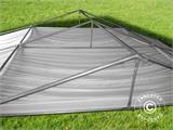 Gordijnpakket voor binnenwerk en buizen, Wit, voor 8x12m (2,3) partytent SEMI PRO Plus