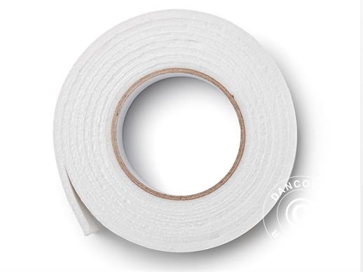 Foam tape f/polytunnel greenhouses, 5 m, White